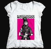 remera blanca dama
